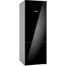 Холодильник Bosch KGN56LB31U (No Frost, E, 2-камерный, 60x203x66см, черный) [KGN56LB31U]
