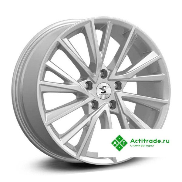 Premium Series КР010 Audi A4 R18/7.5J PCD 5x112 ET 39 ЦО 66,6 насыщенный серебристый
