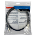 Патч-корд Buro BU-7-1.5M (RJ-45 (m), RJ-45 (m), алюминий омедненный, 1,5м, 7, 4пары, STP)