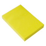 Блок самоклеящийся Silwerhof 682160-05 (желтый, 51x76)