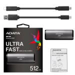 Внешний жесткий диск SSD 512Гб ADATA (1.8