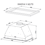 Вытяжка Kuppersberg Innova V 60 white