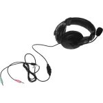 Гарнитура Oklick HS-M137V (оголовье, с проводом, 1.8м, полноразмерные, 2 x mini jack 3.5 mm, 260г)
