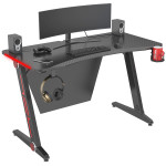 Письменный Cactus CS-GTZ-BK-CARBON-RED
