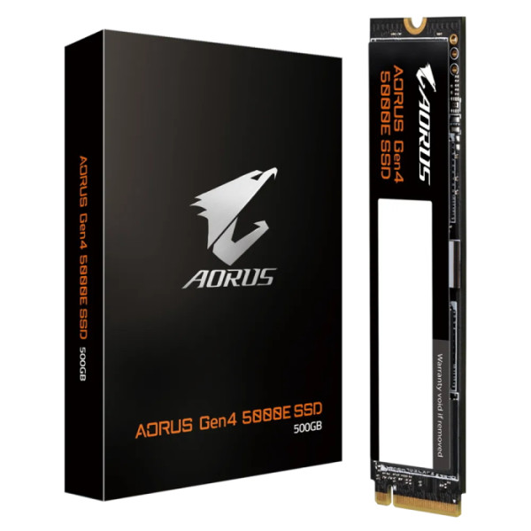Жесткий диск SSD 500Гб Gigabyte (2280, 5000/3800 Мб/с)