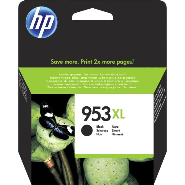 Чернильный картридж HP 953XL (черный; 2000стр; OJP 8710, 8715, 8720, 8730, 8210, 8725)