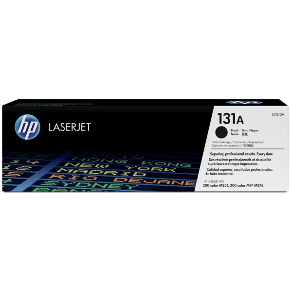 Тонер-картридж HP 131A (черный; 1600стр; LJ Pro M251, M276)