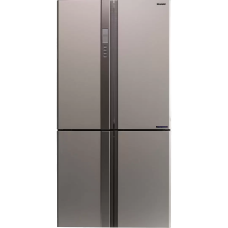 Холодильник Sharp SJ-EX98FBE (No Frost, A++, 3-камерный, Side by Side, инверторный компрессор, 892x1 830x771см, бежевый) [SJEX98FBE]