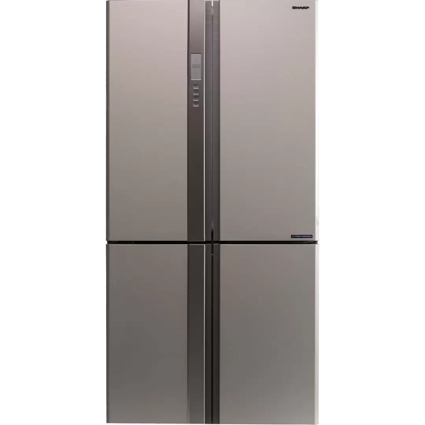 Холодильник Sharp SJ-EX98FBE (No Frost, A++, 3-камерный, Side by Side, инверторный компрессор, 892x1 830x771см, бежевый)