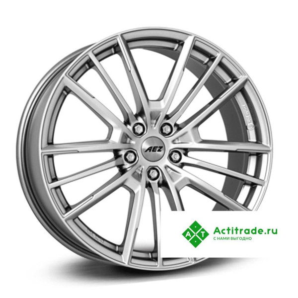 AEZ Kaiman high gloss R20/8J PCD 5x112 ET 30 ЦО 66,6 насыщенный серебристый