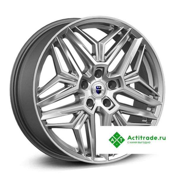 КиК Колумб R19/7J PCD 5x108 ET 47 ЦО 60,1 антрацитовый