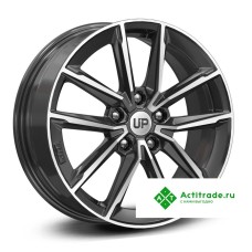 Wheels UP Up104 R17/6.5J PCD 5x114,3 ET 40 ЦО 67,1 черный с полированной лицевой поверхностью