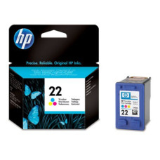 Чернильный картридж HP 22 (многоцветный; 165стр; DJ 3920, 3940, PSC 1410)