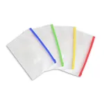 Бюрократ -BPM4AGRN (A4+, полипропилен, толщина пластика 0,15мм, молния зеленый)