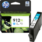 Чернильный картридж HP 912 (голубой; 825стр; OfficeJet 801x, 802x)