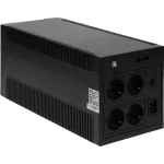 ИБП Powercom RPT-1500AP (интерактивный, 1500ВА, 900Вт, 4xCEE 7 (евророзетка))