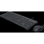 Клавиатура и мышь HP 150 (кнопок 3, 1600dpi)