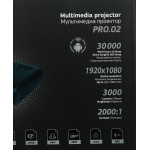 Проектор Cactus CS-PRO.02B.WUXGA-A (LCD, 1920x1080, 2000:1, 3000лм, HDMI, VGA, компонентный)