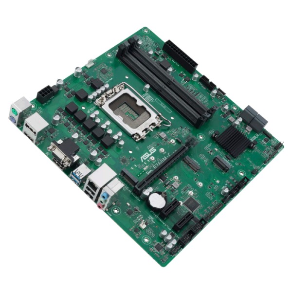 Материнская плата ASUS PRO B760M-C-CSM (SocketLGA1700, Intel B760, 4xDDR5, microATX, RAID SATA: 0,1,15,5)