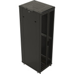 Шкаф серверный напольный Hyperline TTB-4281-DD-RAL9004 (42U, 800x1000мм, IP20, 800кг)
