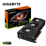 Видеокарта GeForce RTX 4070 Super 2475МГц 12Гб Gigabyte (PCI-E 4.0, GDDR6X, 192бит, 1xHDMI, 3xDP)