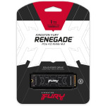 Жесткий диск SSD 1Тб Kingston Fury Renegade Client (2280, 7300/6000 Мб/с, 1000000 IOPS, PCI-E, для ноутбука и настольного компьютера)