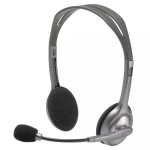 Гарнитура Logitech Stereo Headset H110 (оголовье, 3.5 мм, 1.8м, накладные, 2 x mini jack 3.5 mm)