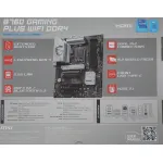 Материнская плата MSI B760 GAMING PLUS WIFI DDR4 (LGA1700, 4xDDR4, ATX, RAID SATA: 0,1,15,5)