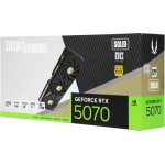 Видеокарта GeForce RTX 5070 2542МГц 12Мб Zotac (GDDR7, 192бит, 1xHDMI, 3xDP)
