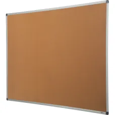 Демонстрационная доска Cactus CS-CBD-90X120 (90x120см, пробка/алюминий, рама алюминий, поверхность пробковая, коричневый) [CS-CBD-90X120]