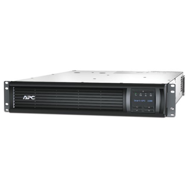 ИБП APC by Schneider Electric Smart-UPS 2200VA LCD RM 2U 230V with Network Card (интерактивный, 2200ВА, 1980Вт, 9xIEC 320 C13 (компьютерный))