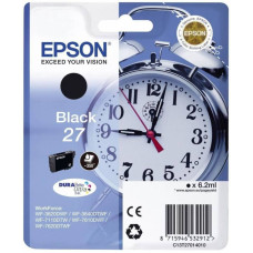 Чернильный картридж Epson C13T27014022 (черный; 6,2стр; WF7110, 7610, 7620)