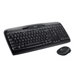 Клавиатура и мышь Logitech Wireless Combo MK330 Black USB (классическая мембранная, 106кл, светодиодная, кнопок 2, 1000dpi)