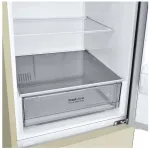 Холодильник LG GA-B509CESL (No Frost, A+, 2-камерный, объем 419:292/127л, инверторный компрессор, 595x2 030x682см, бежевый)