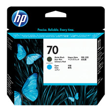 HP 70 (матовый чёрный и голубой; 16000стр; HP DesignJet Z2100, Z5200, Z5400)