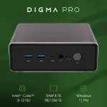 ПК Digma Pro Minimax U1 (Core i3 1215U 1200МГц, DDR4 8Гб, SSD 256Гб, Intel UHD Graphics, Windows 11 Professional)
