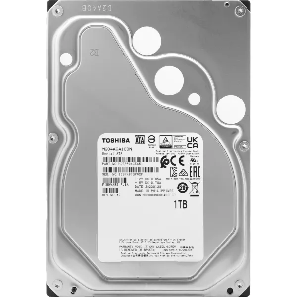 Жесткий диск HDD 1Тб Toshiba Enterprise Capacity (3.5