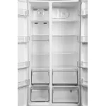 Холодильник Kraft KF-MS5701DI (No Frost, A++, 2-камерный, Side by Side, объем 595:390/205л, инверторный компрессор, черный)