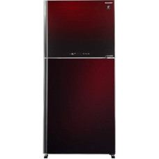 Холодильник Sharp SJ-GV58ARD (No Frost, A+, 2-камерный, инверторный компрессор, 70x167x72см, бордовый) [SJGV58ARD]