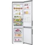 Холодильник LG GC-B509ANMW (No Frost, A++, 2-камерный, объем 422:292/130л, инверторный компрессор, серый)