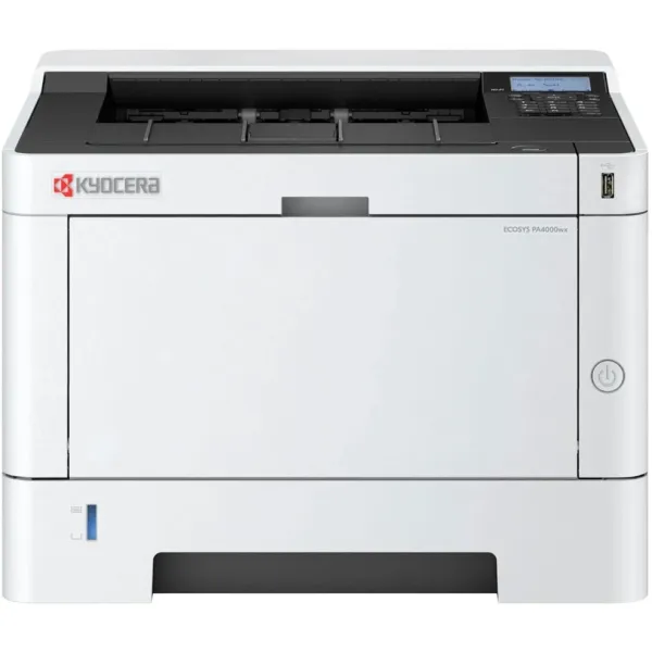 Принтер Kyocera ECOSYS PA4000WX (лазерная, черно-белая, A4, 512Мб, 1200x1200dpi, авт.дуплекс, 80'000стр в мес, Wi-Fi)