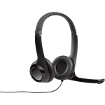 Гарнитура Logitech Stereo Headset H390 (оголовье, USB, 2.33м, накладные, USB, 197г)