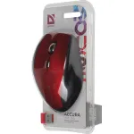 Мышь DEFENDER Accura MM-365 Red USB (радиоканал, 1600dpi)