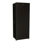 Шкаф коммутационный напольный WRline WR-TT-4268-DD-RAL9004 (42U, 600x2055x800мм, IP20, 800кг)