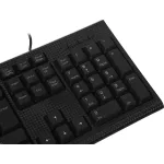 Клавиатура Oklick 120 M Standard Keyboard Black USB (классическая мембранная, 104кл)