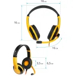 Гарнитура DEFENDER Warhead G-120 (оголовье, с проводом, 2м, накладные, 2 x mini jack 3.5 mm)