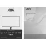 Монитор AOC Gaming 24G4X (23,8