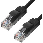 Greenconnect GCR-LNC06-15.0m (RJ45(m), RJ45(m), внутренний, 15м, 5E, 4пары, U/UTP, чёрный)