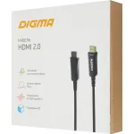 Кабель аудио-видео Digma (HDMI (m), HDMI (m), 50м)