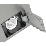 Стиральная машина Beko WSPE6H616S(фронтальная средняя, класс стирки/отжима/э.потребления: A/B/A , макс: 6,5кг, 1200 об/мин, инвертер, 60x84x44см, серебристый)